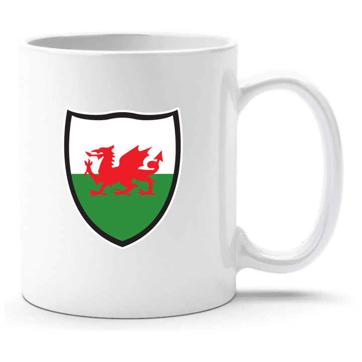 Wales Flag Shield Taza 0 image