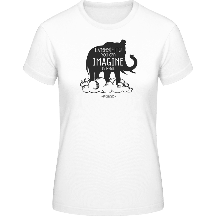 Everything you can imagine is real T-shirt för kvinnor 0 image