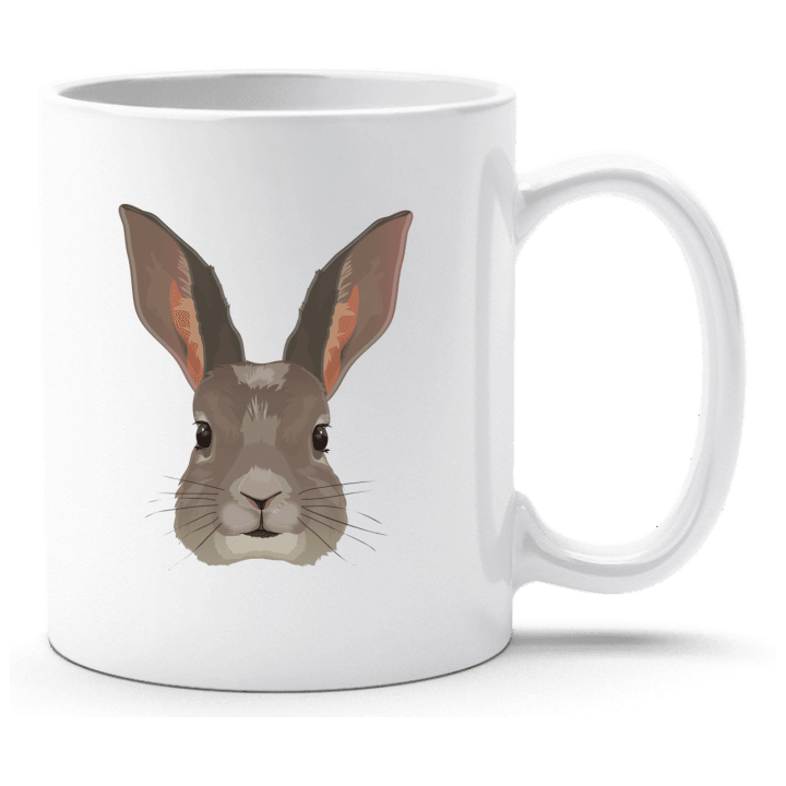 Hasen Kaninchen Kopf Realistisch Tasse 0 image