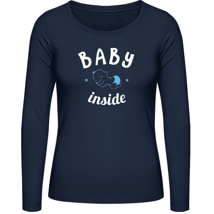 Baby Boy Inside Kvinnor långärmad skjorta 0 image