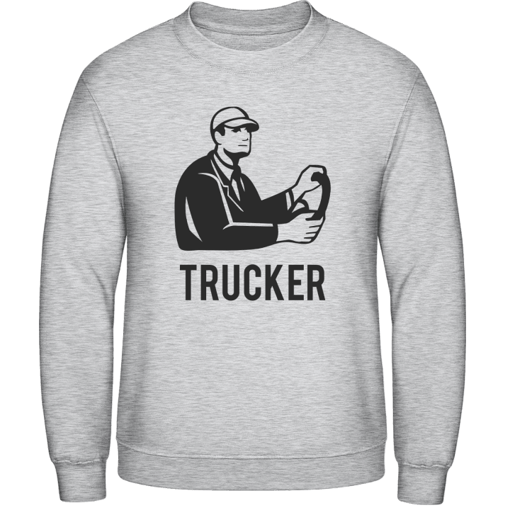 Trucker Driving Sudadera contain pic