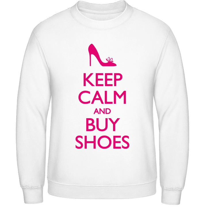 Keep Calm and Buy Shoes Sweatshirt 0 image