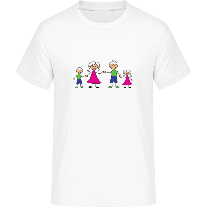 Happy Family Two Children T-Shirt 0 image