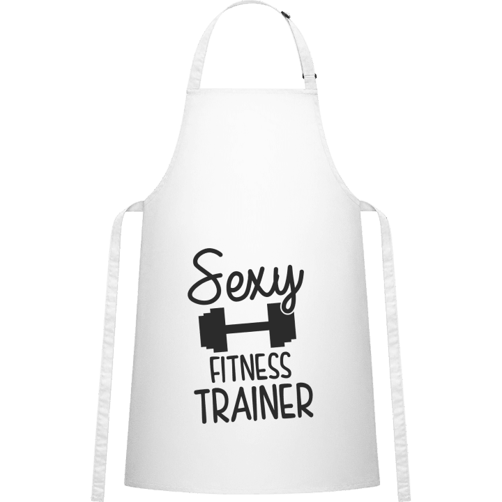 Sexy Fitness Trainer Kitchen Apron contain pic