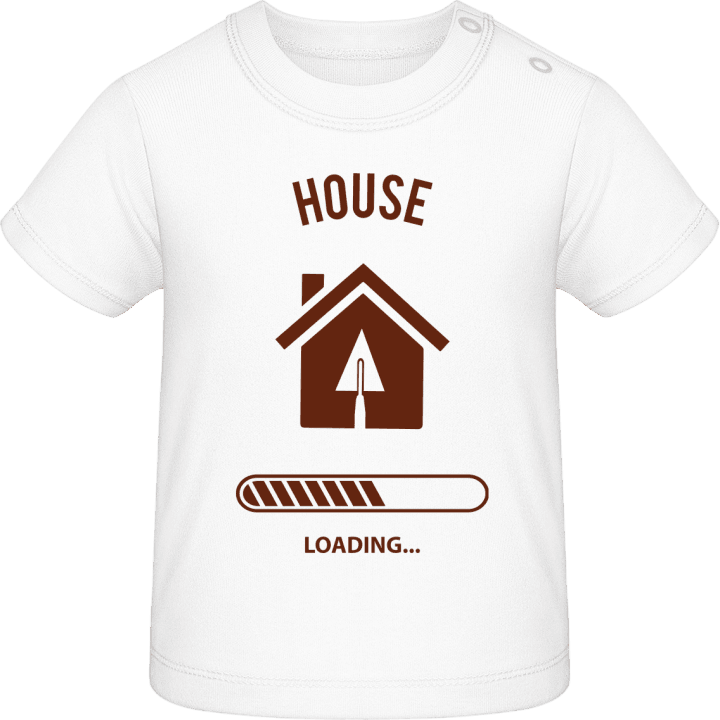House Loading T-shirt för bebisar contain pic