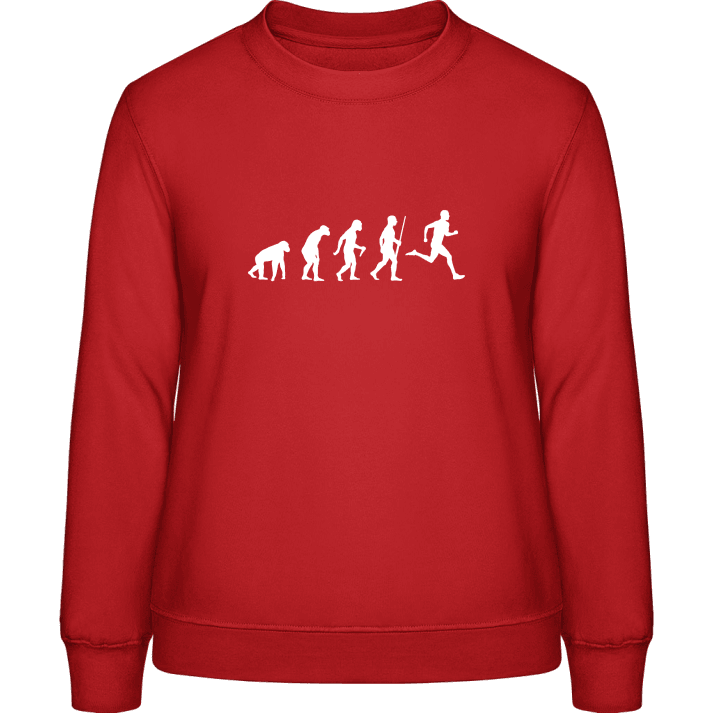 Runner Evolution Frauen Sweatshirt contain pic