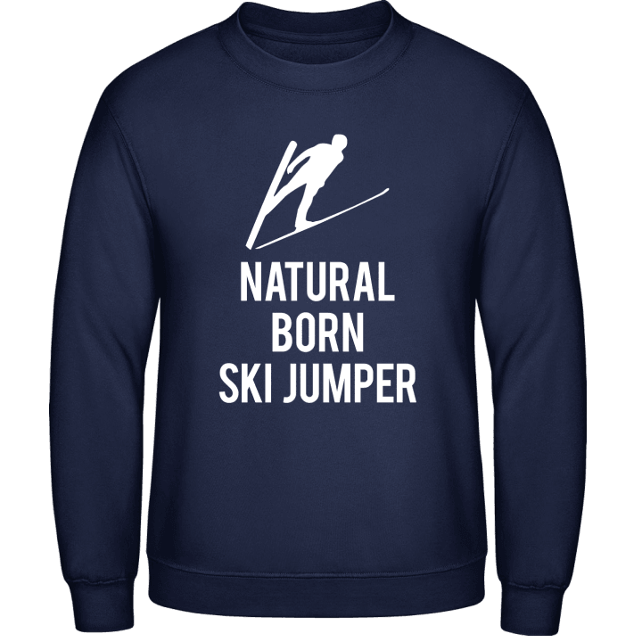 Natural Born Ski Jumper Sudadera contain pic