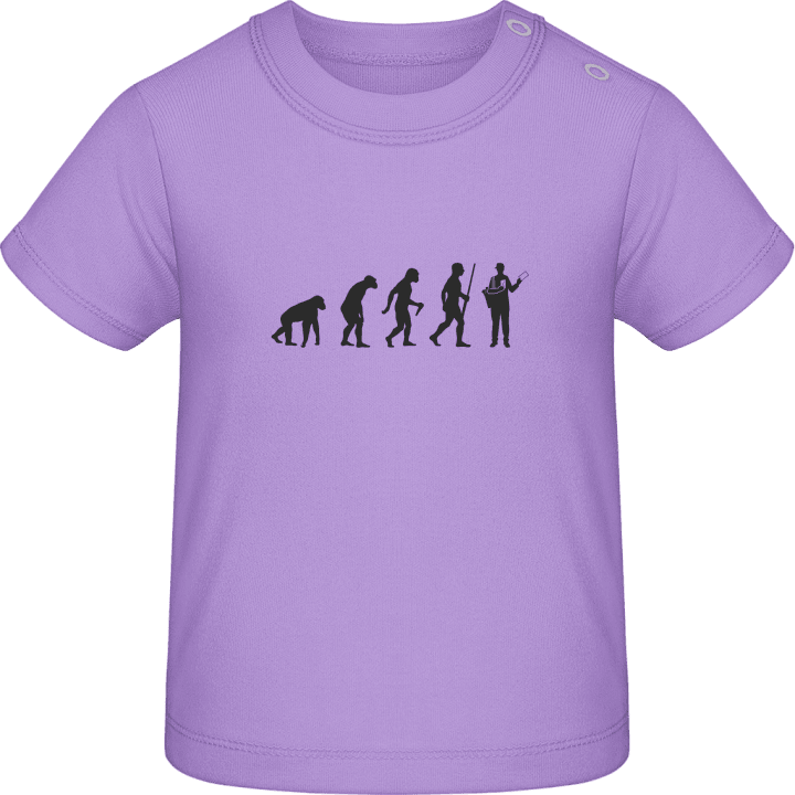 Postman Evolution T-shirt för bebisar contain pic
