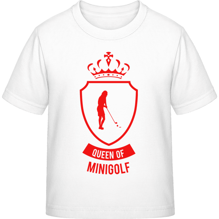 Queen of Minigolf T-shirt för barn contain pic
