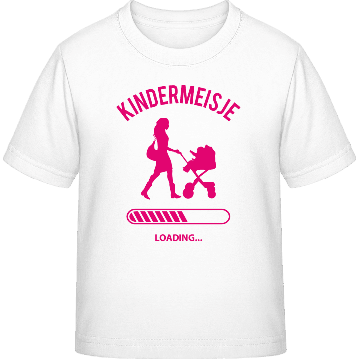 Kindermeisje loading T-shirt för barn contain pic