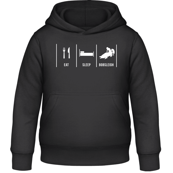 Eat Sleep Bobsled Kids Hoodie contain pic