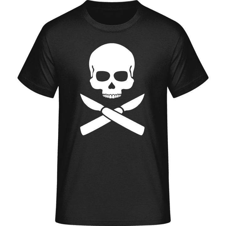 Skull With Knives T-Shirt 0 image