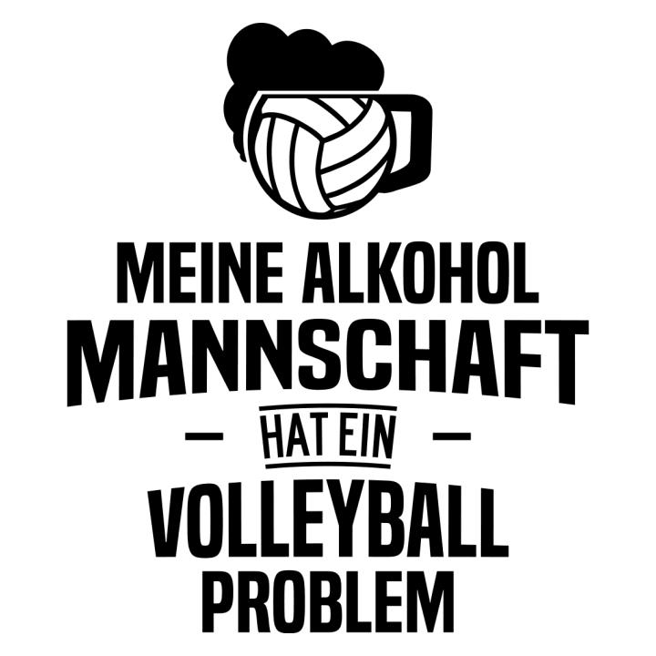 Meine Alkoholmannschaft hat ein Volleyballproblem T-Shirt 0 image