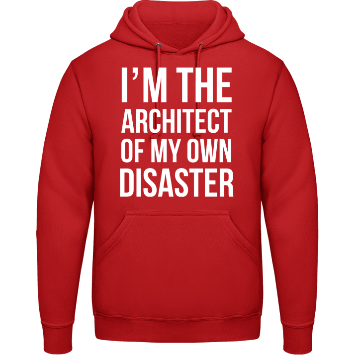 I'm The Architect Of My Own Disaster Sudadera con capucha contain pic