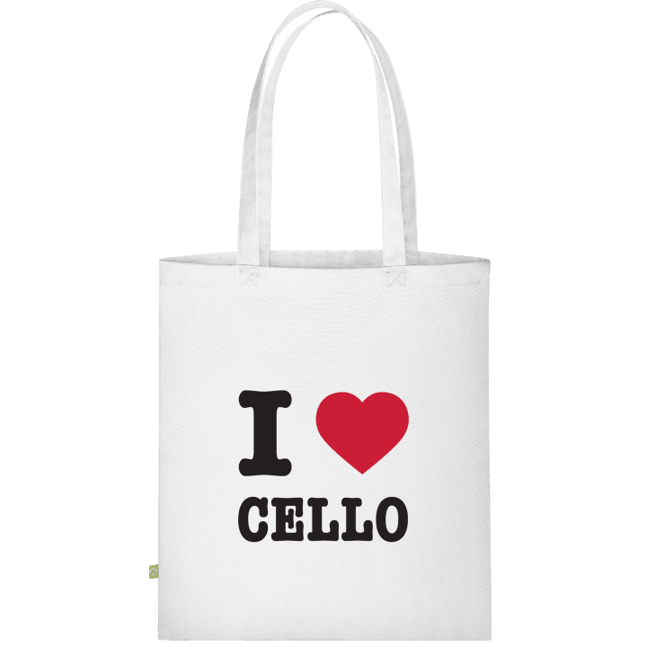 I Love Cello Väska av tyg contain pic