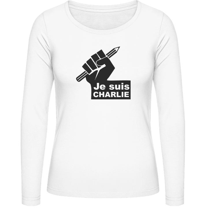 Je Suis Charlie Pen Frauen Langarmshirt contain pic