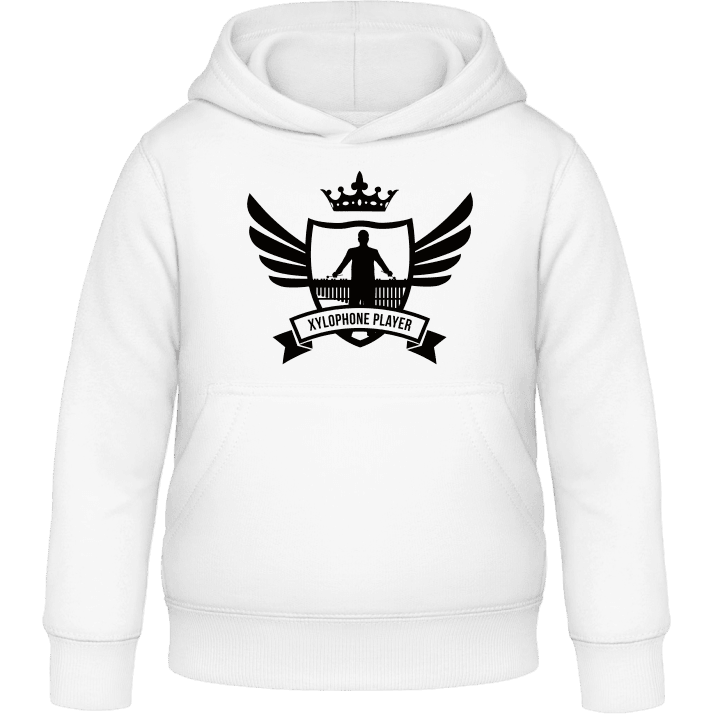 Xylophone Player Winged Kids Hoodie contain pic