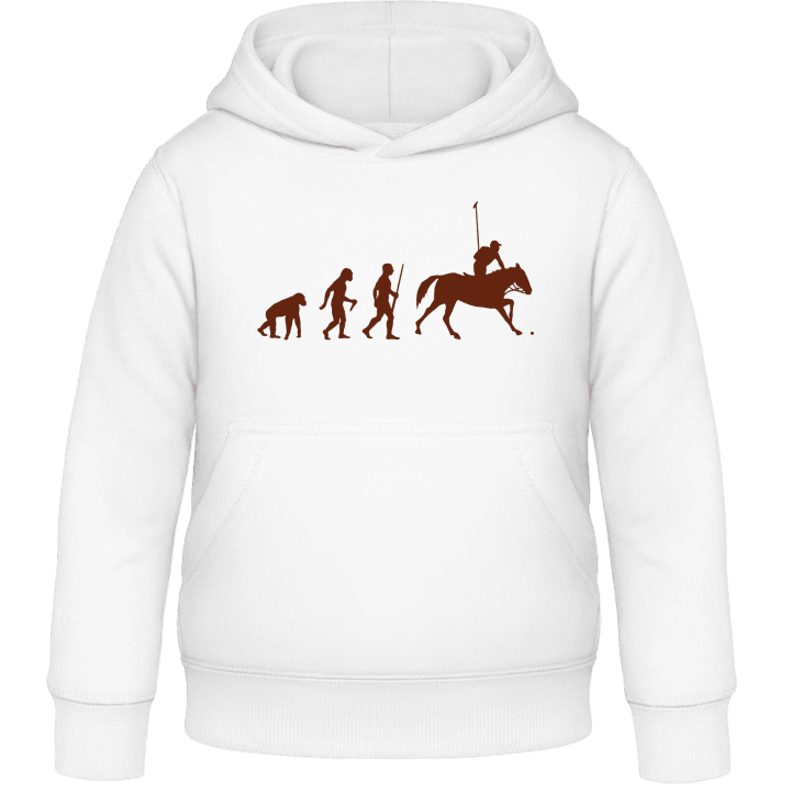 Polo Player Evolution Barn Hoodie contain pic