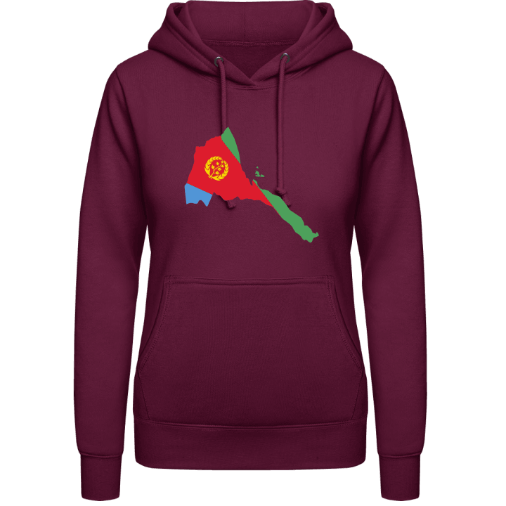 Eritrea Map Vrouwen Hoodie contain pic