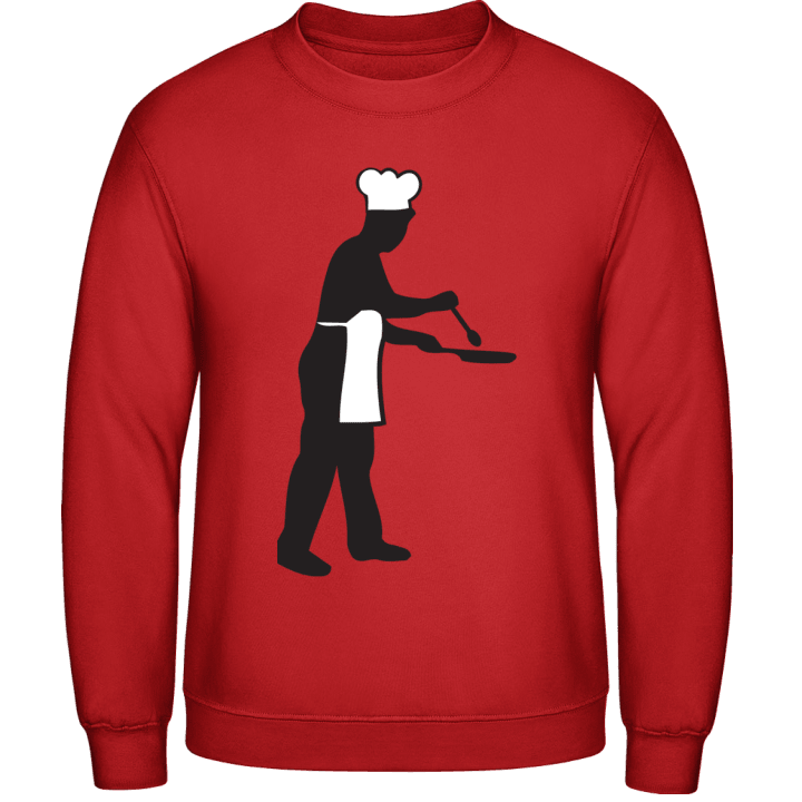 Chef Cook Silhouette Sweatshirt contain pic