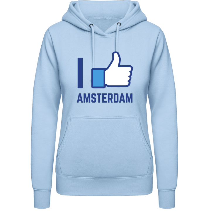 I Like Amsterdam Felpa con cappuccio da donna 0 image