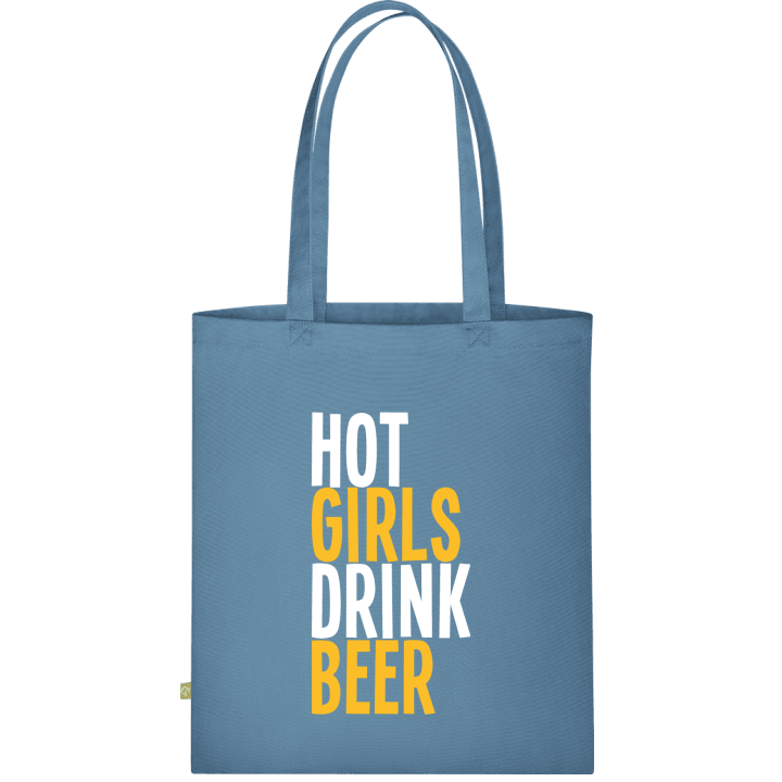 Hot Girls Drink Beer Borsa in tessuto contain pic