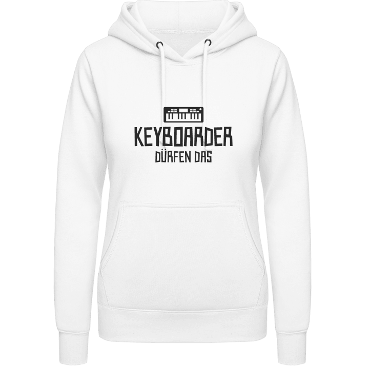Keyboarder dürfen das Sudadera con capucha para mujer contain pic