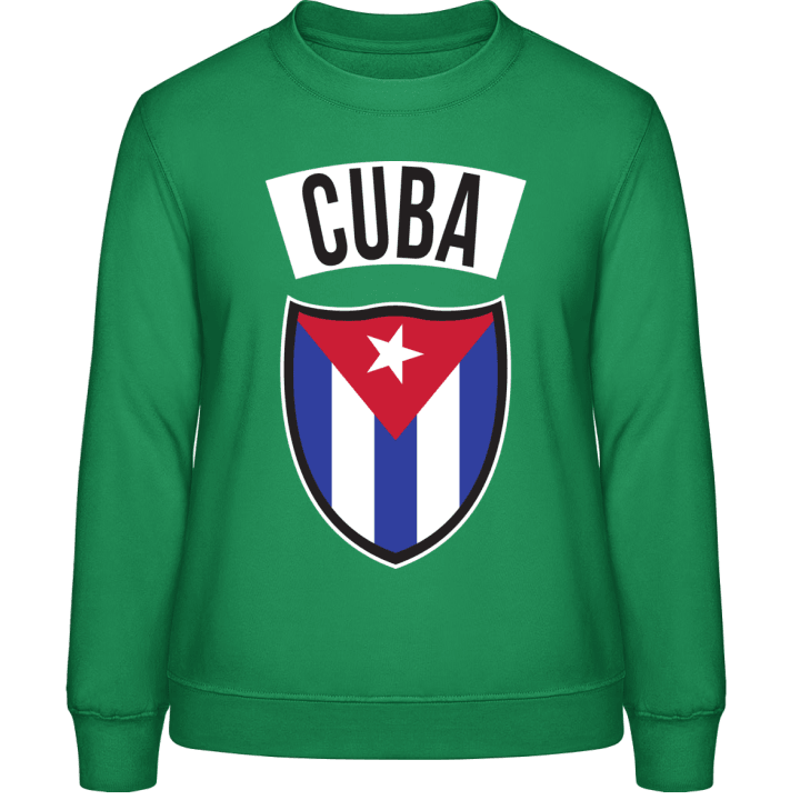 Cuba Shield Sweat-shirt pour femme contain pic