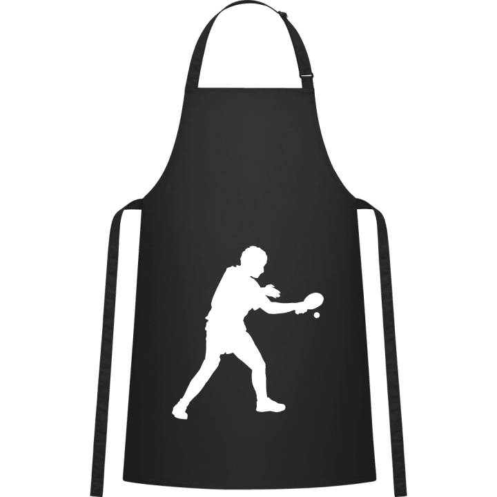 Table Tennis Player Kitchen Apron contain pic