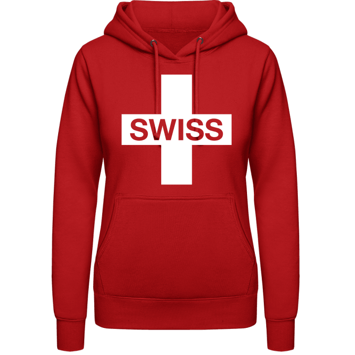 Switzerland Cross Sweat à capuche pour femme contain pic