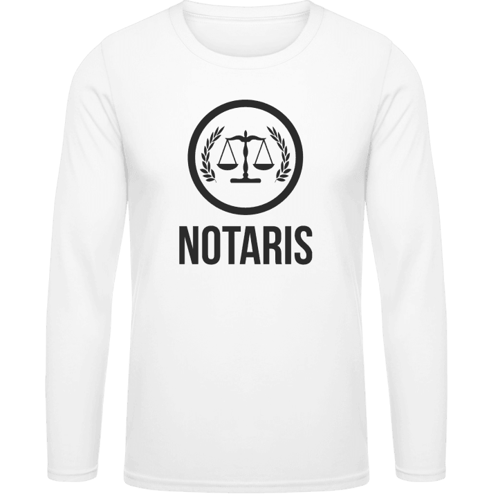 Notaris icoon Long Sleeve Shirt contain pic