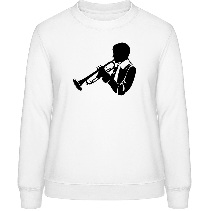 Trumpeter Sweat-shirt pour femme contain pic