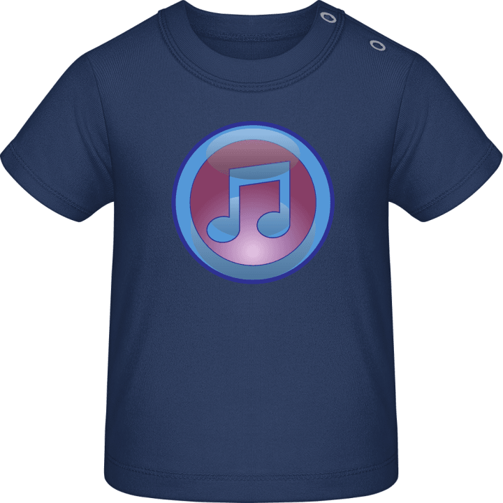 Music Superhero Logo Baby T-skjorte contain pic