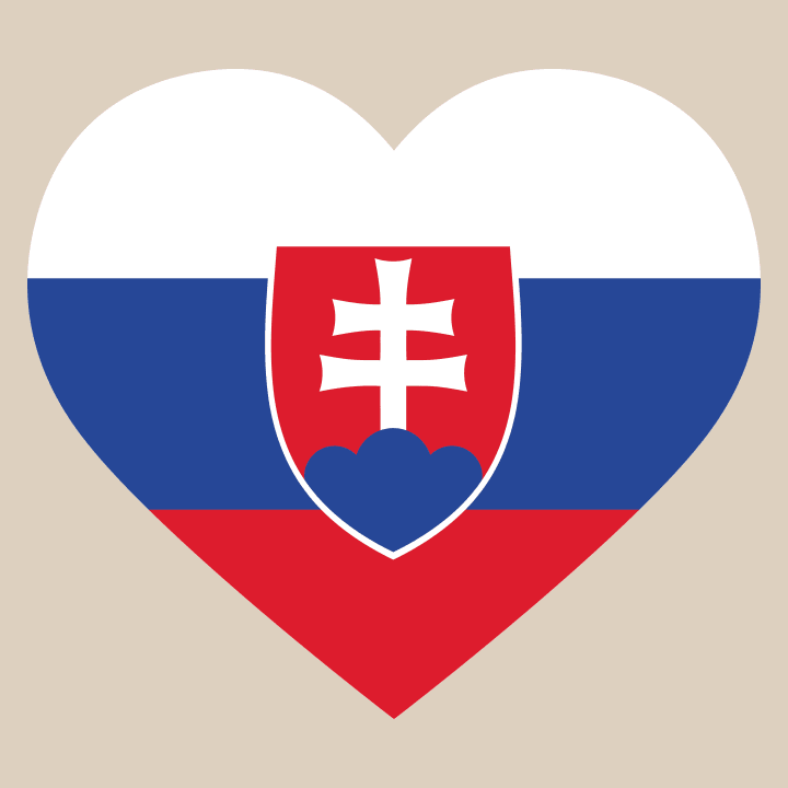 Slovakia Heart Flag Sweat à capuche pour femme 0 image