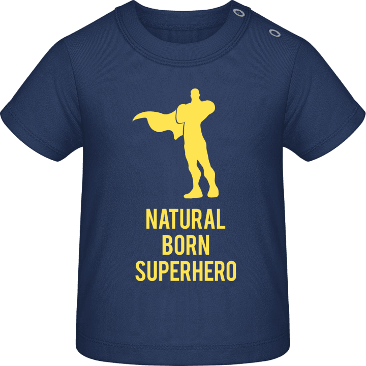 Natural Born Superhero Baby T-skjorte 0 image