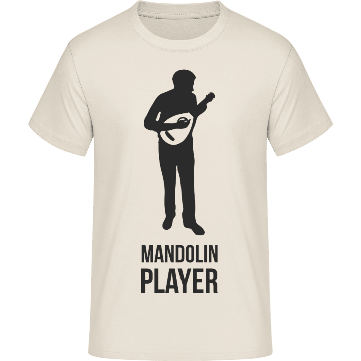 Mandolin Player Silhouette T-skjorte 0 image
