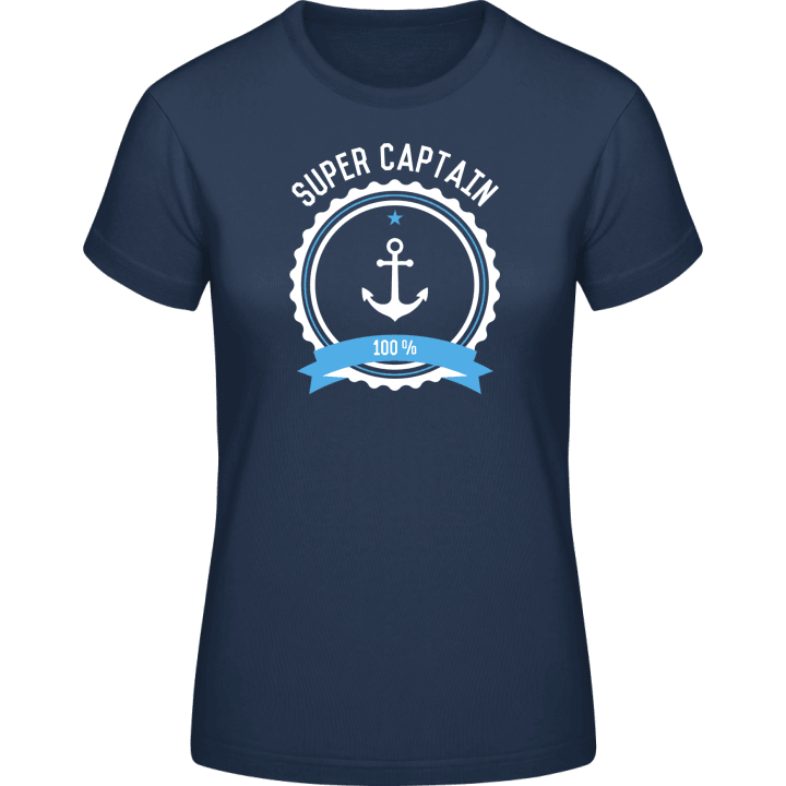 Super Captain 100 Percent T-skjorte for kvinner contain pic