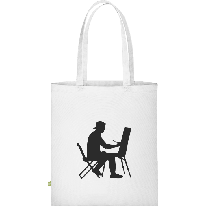 Artist Painter Silouette Stofftasche 0 image