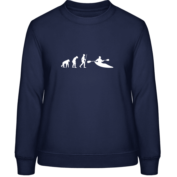 Kayaker Evolution Frauen Sweatshirt contain pic