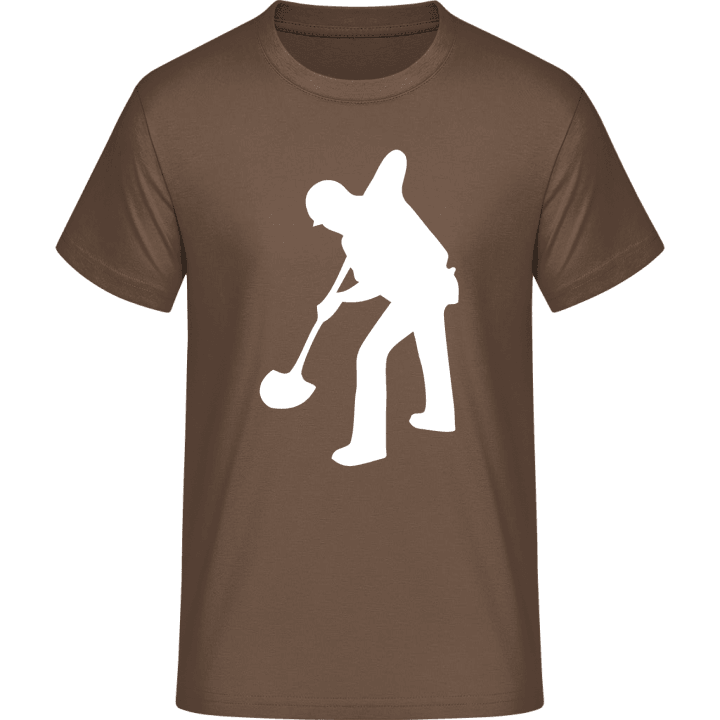 Worker Shoveling T-Shirt 0 image