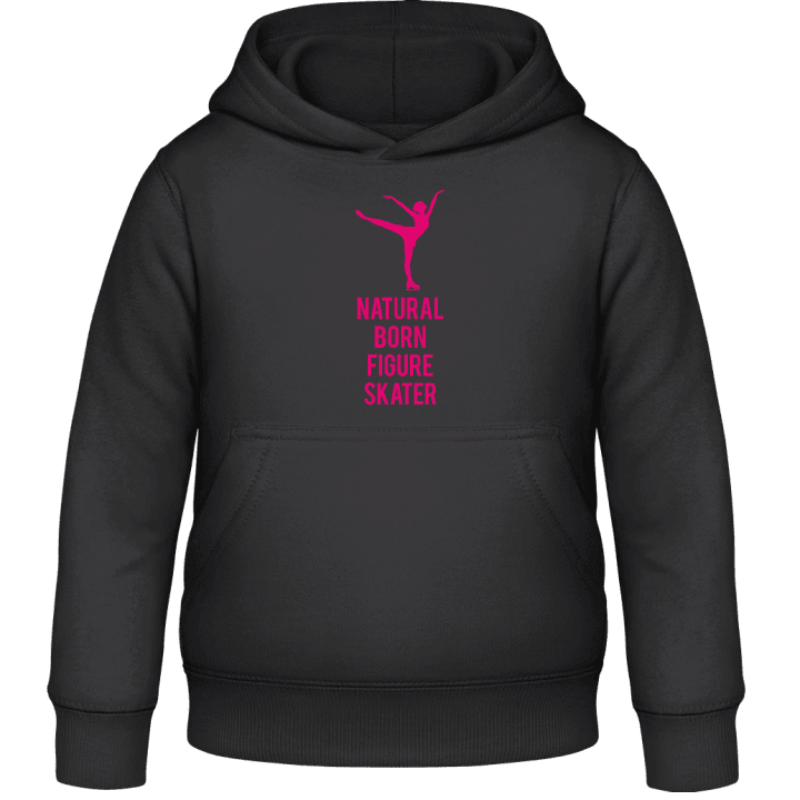 Natural Born Figure Skater Kids Hoodie contain pic
