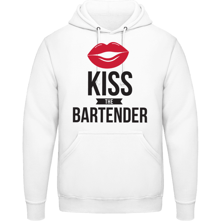 Kiss The Bartender Felpa con cappuccio contain pic
