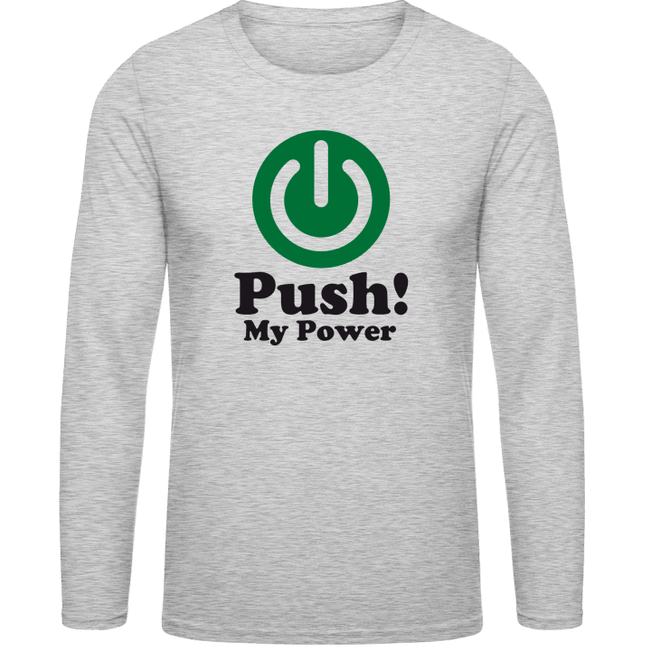 Push My Power Shirt met lange mouwen 0 image