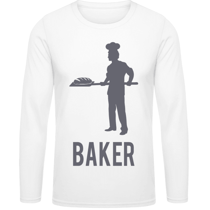 Baker At Work Langermet skjorte contain pic