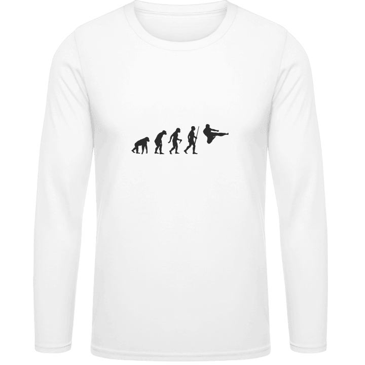 Karate Evolution T-shirt à manches longues contain pic