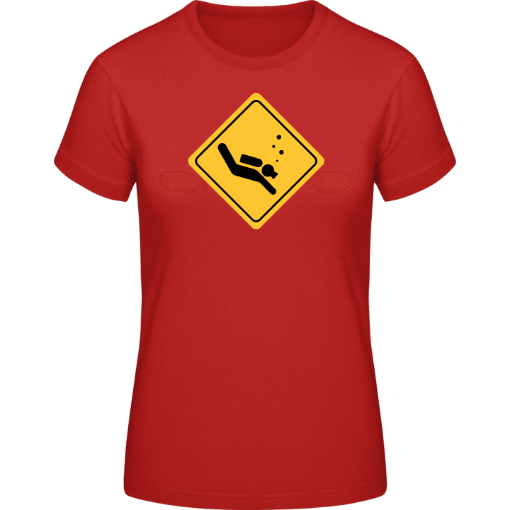 Diving Zone Shield T-shirt pour femme 0 image