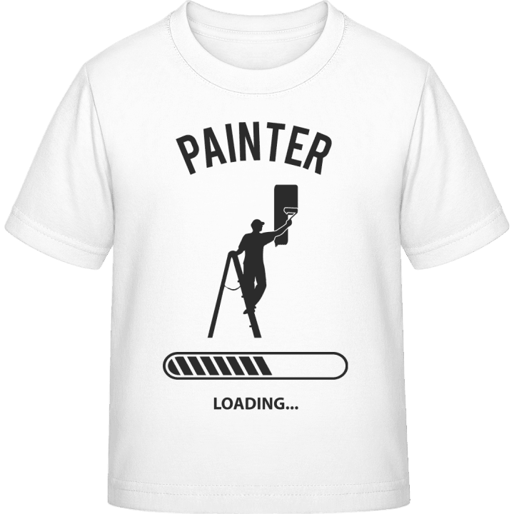 Painter Loading Kinderen T-shirt contain pic