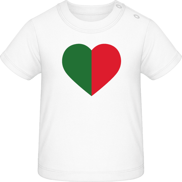 Portugal Heart T-shirt för bebisar 0 image
