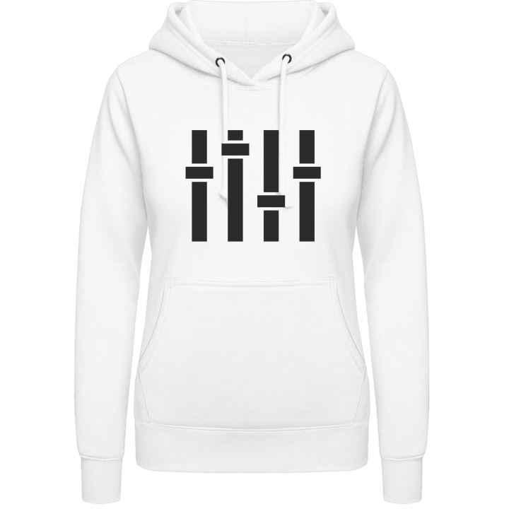 Turntable Pitch Control Buttons Hoodie för kvinnor contain pic