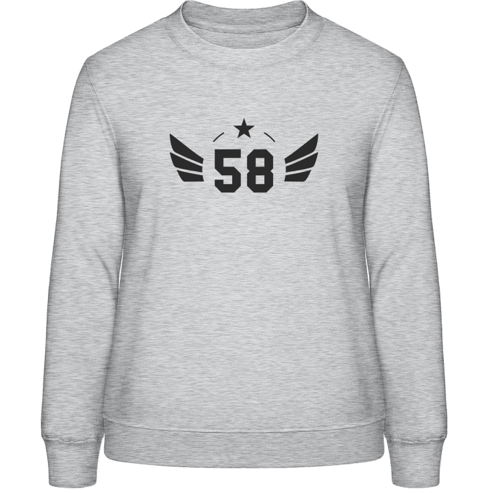 58 Years Sweat-shirt pour femme 0 image